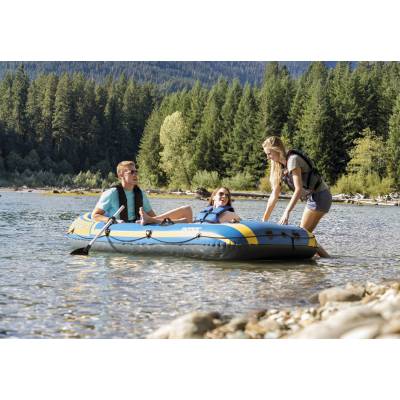 Ponton CHALLENGER 3 295x137x43 cm + akcesoria - Intex 68370