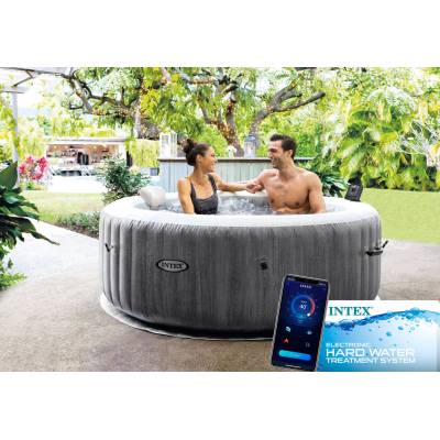 DMUCHANE SPA JACUZZI GREYWOOD 196x71 cm 4 os. WiFi - INTEX 28440