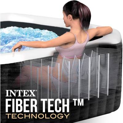 Dmuchane jacuzzi spa Greystone 239x71 cm 6 os. WiFi - Intex 28452