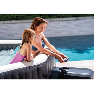 Dmuchane spa jacuzzi Jet&Bubble 201x71 cm 4 os. WiFi - Intex 28458