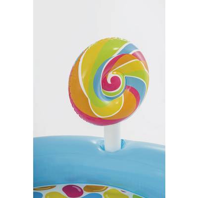 Wodny plac zabaw Cukierkowa Strefa  295x191x130 cm - Intex 57149