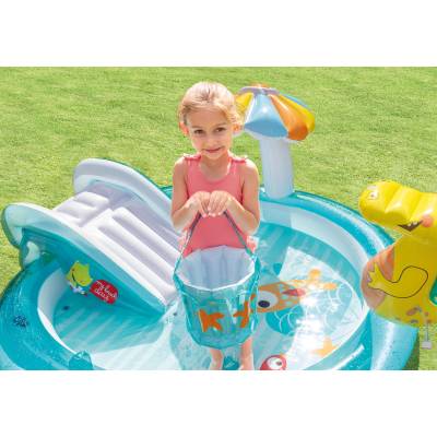 Wodny plac zabaw Aligator 201x170x84 cm - Intex 57165