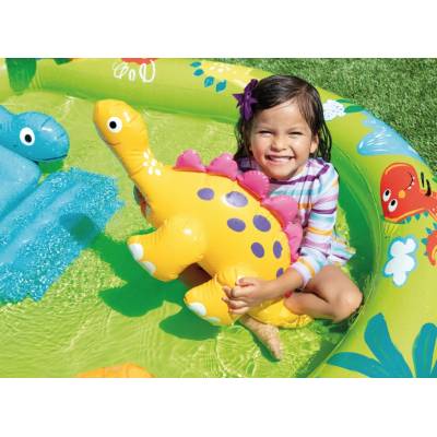 WODNY PLAC ZABAW BASEN MAŁY DINO 191x152x58 cm - INTEX 57166
