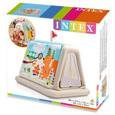 DMUCHANY NAMIOT ZWIERZAKI DLA DZIECI - INTEX 48634