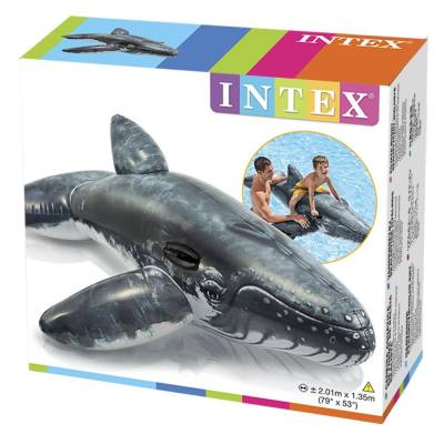 DUŻY DMUCHANY WIELORYB DO PŁYWANIA ZABAWKA - INTEX 57530