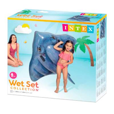 DMUCHANA PŁASZCZKA DO PŁYWANIA ZABAWKA - INTEX 57550