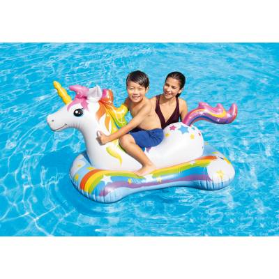Dmuchany jednorożec unicorn do pływania 163x86 cm - Intex 57552