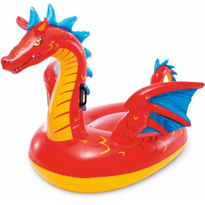 Dmuchany mistyczny smok dragon zabawka do pływania - Intex 57577