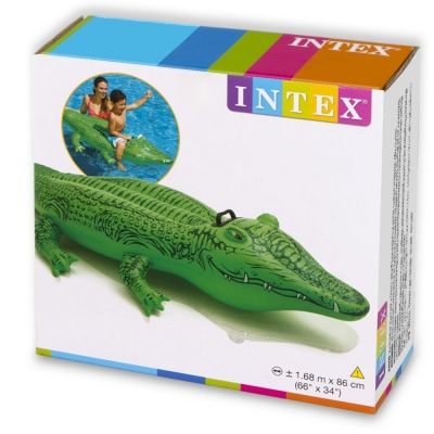 DMUCHANY KROKODYL DO PŁYWANIA - INTEX 58546