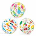 PIŁKA PLAŻOWA PIĘKNE WZORY 51 cm - INTEX 59040