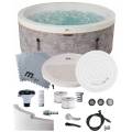 Piankowe jacuzzi spa COCOON 180x65 cm 6 os. UVC WiFi - MSpa F-CO066WE
