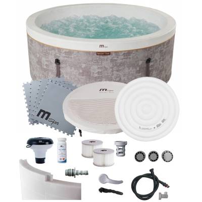 Piankowe jacuzzi spa COCOON 180x65 cm 6 os. UVC WiFi - MSpa F-CO066WE