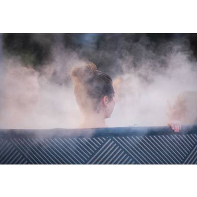 Piankowe jacuzzi spa COCOON 180x65 cm 6 os. UVC WiFi - MSpa F-CO066WE