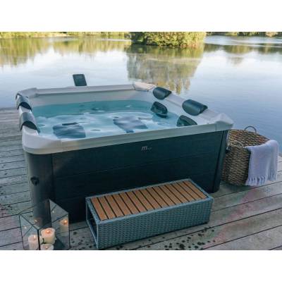 Panelowe jacuzzi spa OSLO PLUS 180x180x65 cm 6 os. UVC LED WiFi - MSpa F-OS063WP