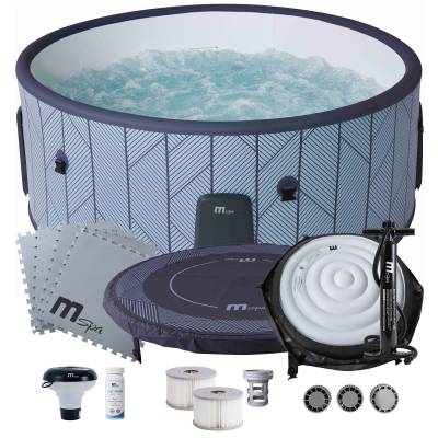 Dmuchane jacuzzi spa TIDAL-ECO 173x65 cm 6 os. UVC WiFi - MSpa F-TD066WE Dmuchane jacuzzi spa TIDAL-ECO 173x65 cm 6 os. UVC WiFi - MSpa F-TD066WE
