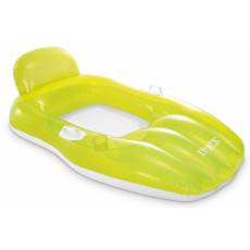 ZIELONY MATERAC DO PŁYWANIA 163x104 cm - INTEX 56805