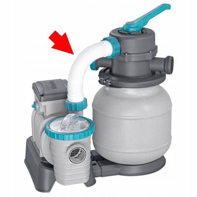 WĄŻ KRÓTKI 24 cm DO POMPY PIASKOWEJ BESTWAY 6056 l/h 58495 58497 P08580 (R32a)