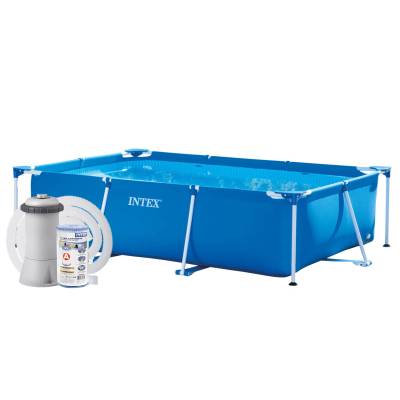 7w1 BASEN OGRODOWY STELAŻ 300x200x75 - INTEX 28272